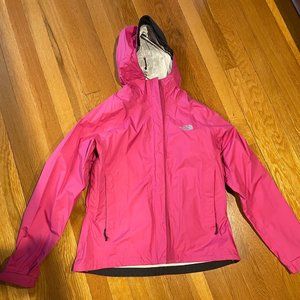 NWOT North Face Water Repellent and Windproof Jacket, Pink, Size S